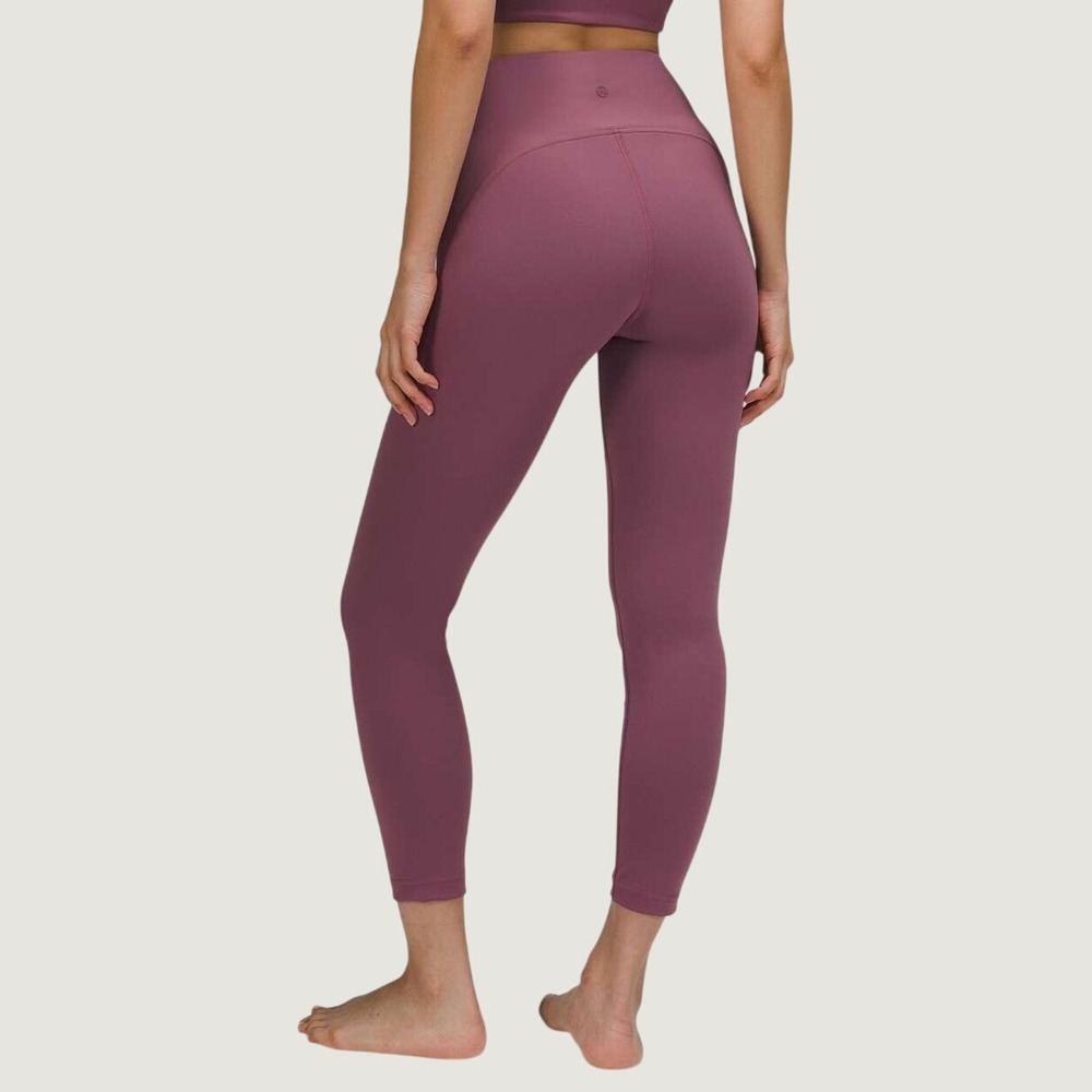 Lululemon InStill High Rise Leggings Womens 4 Vintage Plum Running Yoga Active